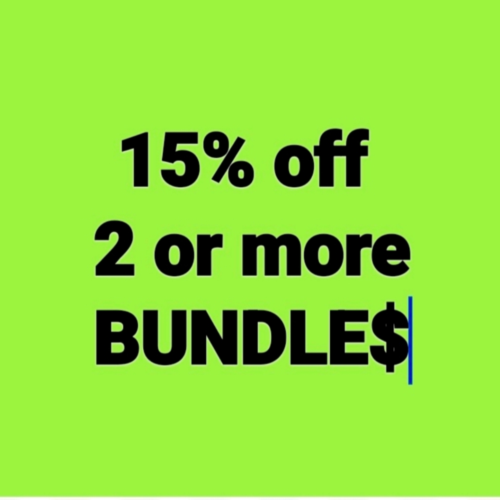 BUNDLE AND SAVE